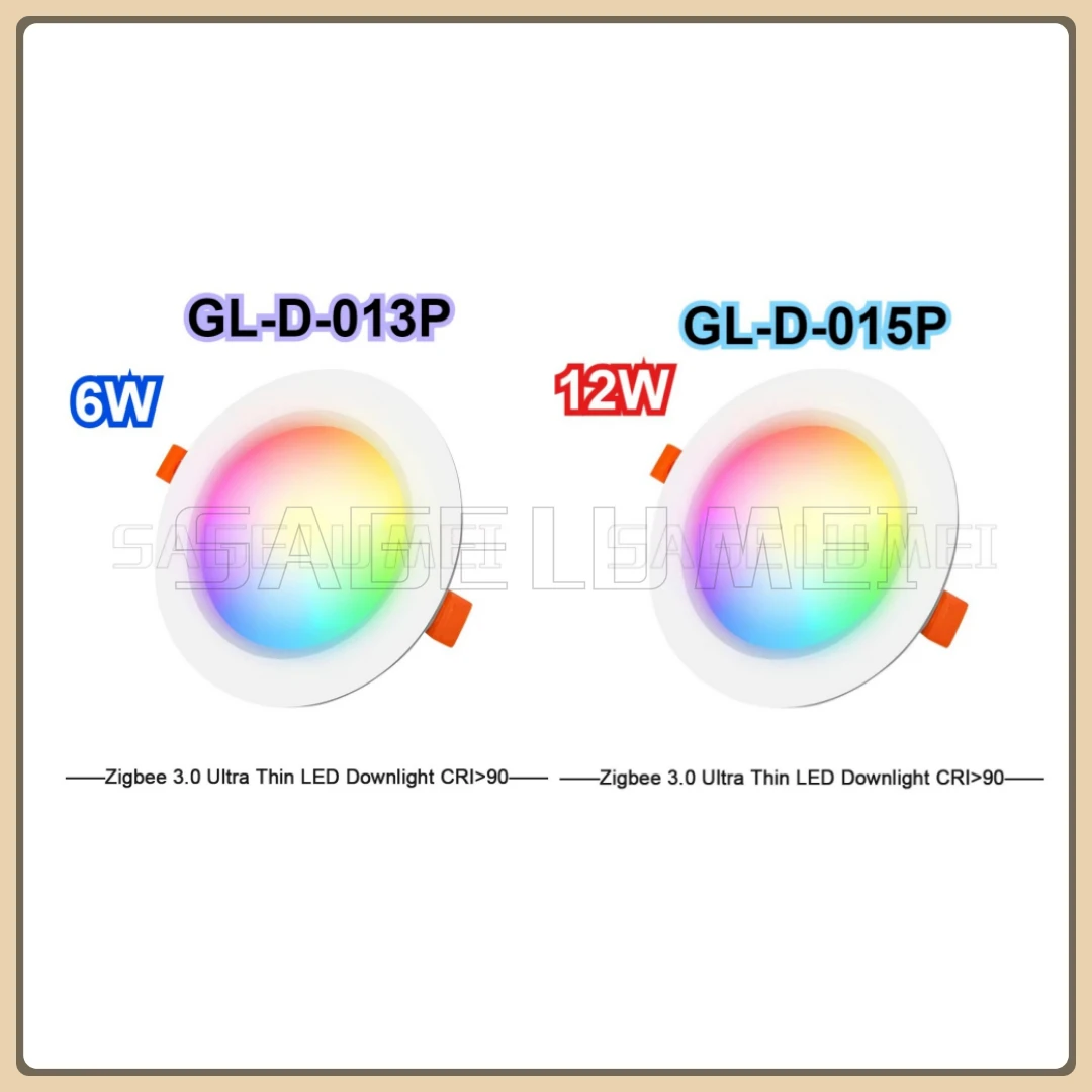 GLEDOPTO AC110-240V GL-D-013P 6 Вт/GL-D-015P 12 Вт ZigBee3.0 Светодиодный ультратонкий потолочный светильник RGBCCT Приложение Голос Alexa ZigBee2mqtt Conbee Tuya
GLEDOPTO AC110-240V GL-D-013P 6 Вт/GL-D-015P 12 Вт ZigBee3.0 Светодиодный ультратонкий потолочный светильник RGBCCT Приложение Голос Alexa ZigBee2mqtt Conbee Tuya