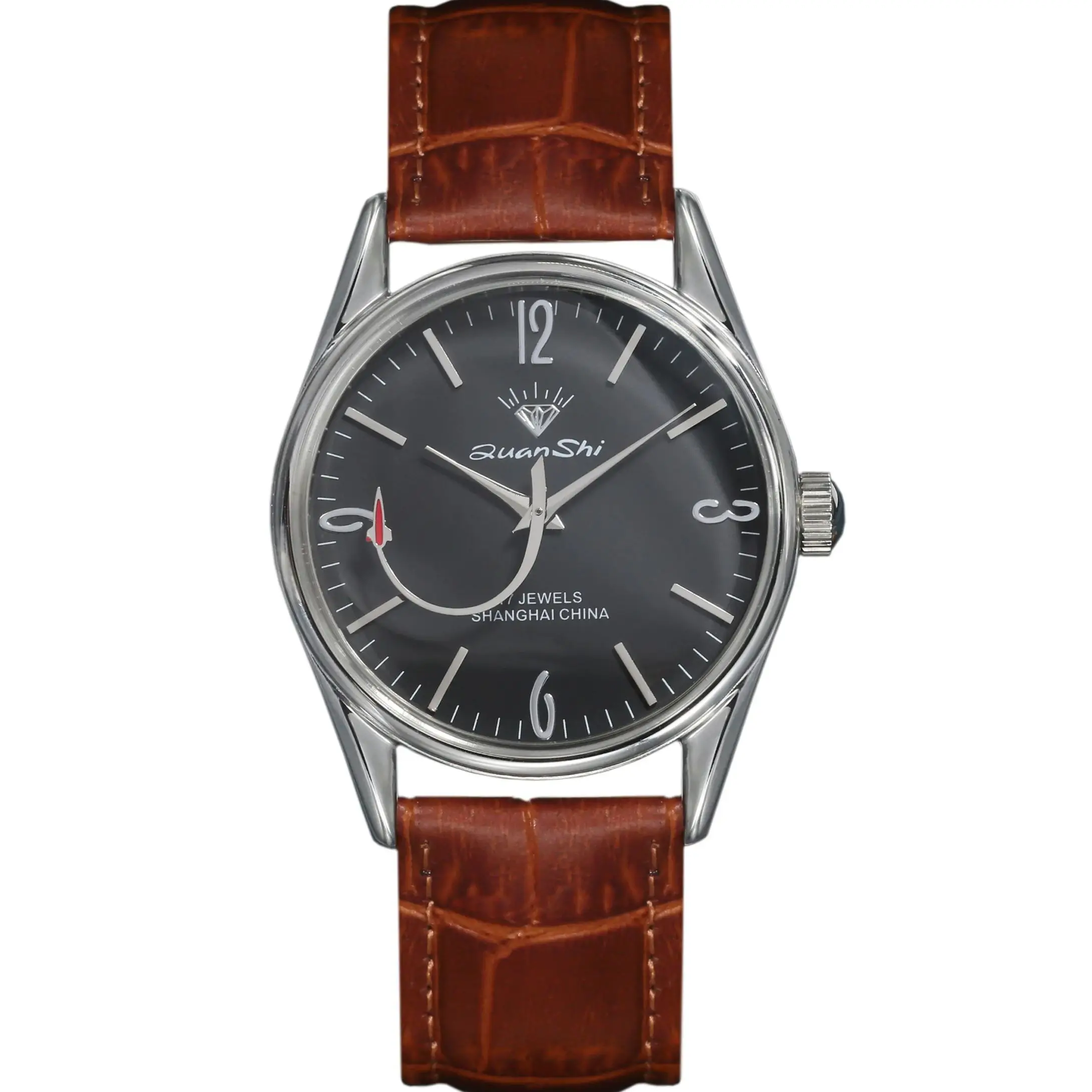 Shanghai Diamond 38MM Hand-Wind Mechanical Watch 7120 Waterproof china Watch for Men wholesale
Shanghai Diamond 38MM Hand-Wind Mechanical Watch 7120 Waterproof china Watch for Men wholesale