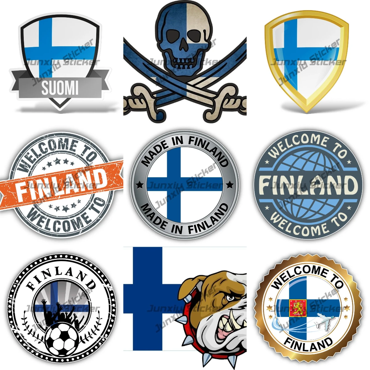 Northern Europe Finland Scandinavia Stickers Round Label Sticker Occlusion Scratch Outdoor Waterproofing Car Exterior Decal
Northern Europe Finland Scandinavia Stickers Round Label Sticker Occlusion Scratch Outdoor Waterproofing Car Exterior Decal