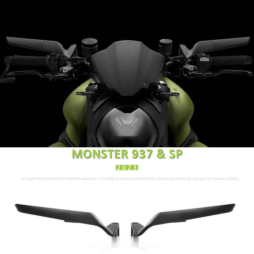 Для Ducati Monster 937 2021 2022 2023 MONSTER 937 SP новое мотоциклетное антибликовое зеркало заднего вида 360 ° Регулируемое зеркало заднего вида
Для Ducati Monster 937 2021 2022 2023 MONSTER 937 SP новое мотоциклетное антибликовое зеркало заднего вида 360 ° Регулируемое зеркало заднего вида