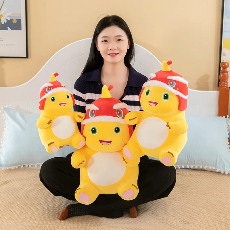 New Anime Cartoon Lion Dance Little Milk Dragon Doll Cute Dinosaur Stuffed Plush Toy Cute Doll Giving Girls Sleeping Pillow Gift
New Anime Cartoon Lion Dance Little Milk Dragon Doll Cute Dinosaur Stuffed Plush Toy Cute Doll Giving Girls Sleeping Pillow Gift