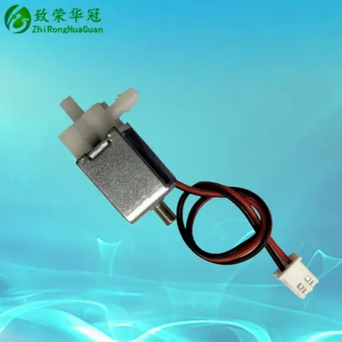 Two three-way solenoid Valve 12V Electronic Valve 4.5V Vent Valve 6V Miniature Air Valve, battery solenoid valve