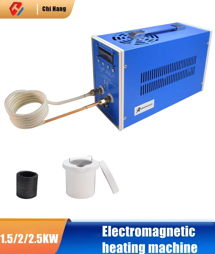 New High Frequency Induction Heating Machine Small Metal Electromagnetic Heating Machine Furnace Quenching Annealing Casting
New High Frequency Induction Heating Machine Small Metal Electromagnetic Heating Machine Furnace Quenching Annealing Casting
