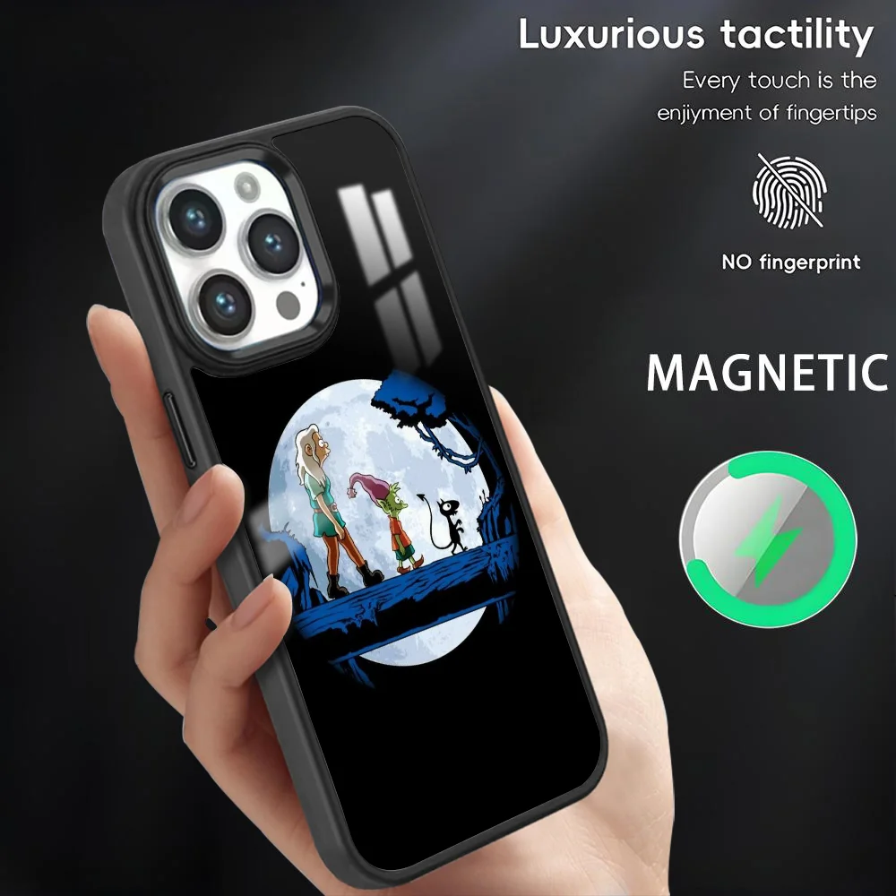 D-Disenchantments-Cartoon Phone Case For iPhone 16 15 14 13 12 11 Pro Max Plus Mini Magnetic Magsafe Wireless Charging Cover
D-Disenchantments-Cartoon Phone Case For iPhone 16 15 14 13 12 11 Pro Max Plus Mini Magnetic Magsafe Wireless Charging Cover