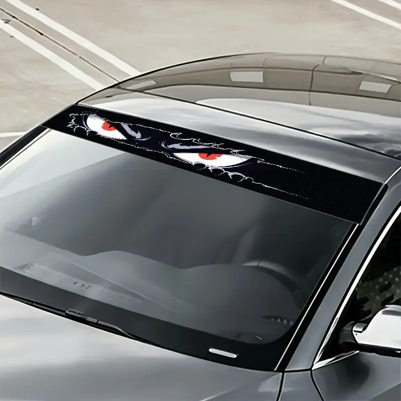 1 stylish car windshield sticker with a dazzling eye design that effectively enhances the appearance of the vehicle
1 stylish car windshield sticker with a dazzling eye design that effectively enhances the appearance of the vehicle