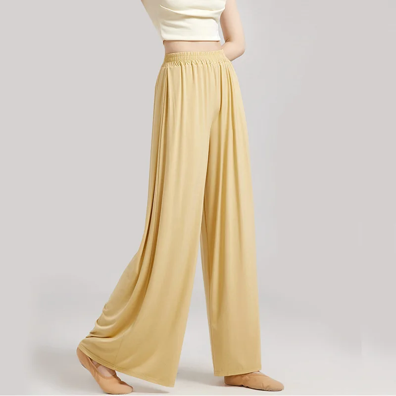 elegant Women Modern Dance Loose Wide Leg Long Pants Latin Dancewear Latin Competition Stage Practice Training Outfit
elegant Women Modern Dance Loose Wide Leg Long Pants Latin Dancewear Latin Competition Stage Practice Training Outfit