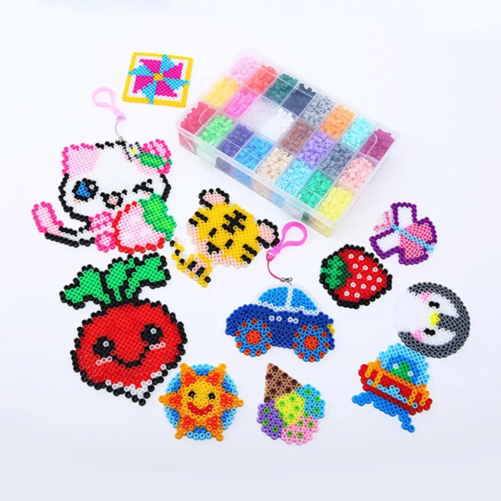 5mm Fuse Beads Kit 24 Colors Fusion Hama Beads for Kids Activity Beginners
5mm Fuse Beads Kit 24 Colors Fusion Hama Beads for Kids Activity Beginners