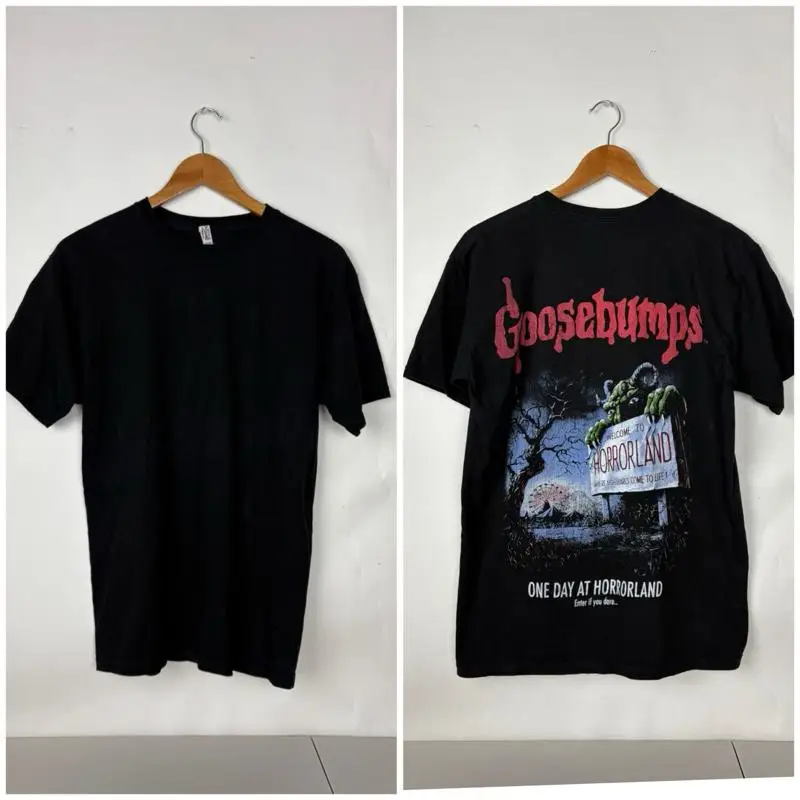 Футболка «Мурашки по коже», «Добро пожаловать в ужасленд», размер M, цвет черный
Футболка «Мурашки по коже», «Добро пожаловать в ужасленд», размер M, цвет черный
