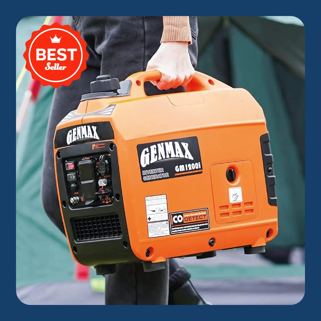 Generator, EPA Compliant, Eco-Mode Feature, Ultra Lightweight for Backup Home Use & Camping
Generator, EPA Compliant, Eco-Mode Feature, Ultra Lightweight for Backup Home Use & Camping