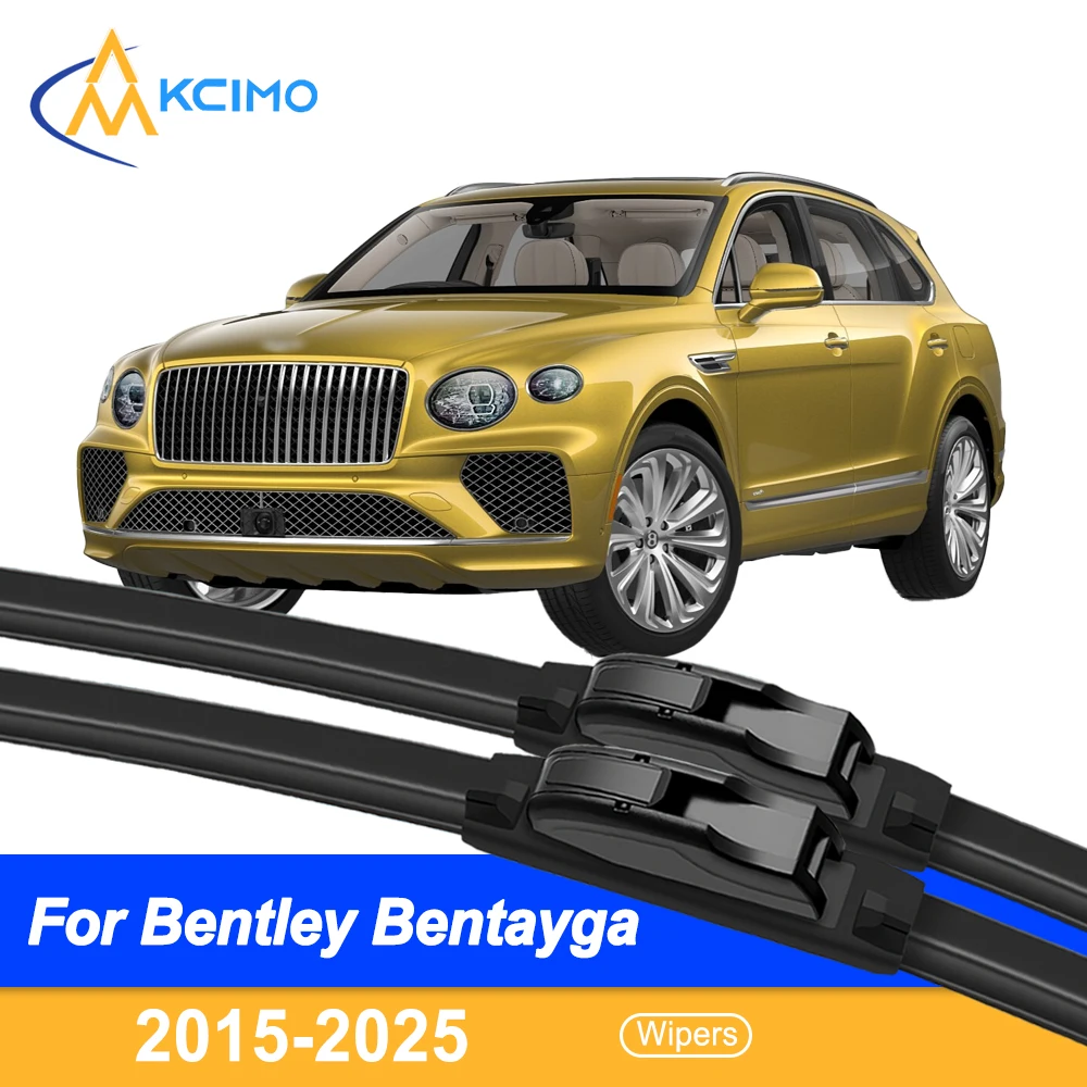 For Bentley Bentayga 2015-2025 Car Front Wiper Blade - All Weather Silent Windshield Wiper External Accessories 2 Pieces
For Bentley Bentayga 2015-2025 Car Front Wiper Blade - All Weather Silent Windshield Wiper External Accessories 2 Pieces