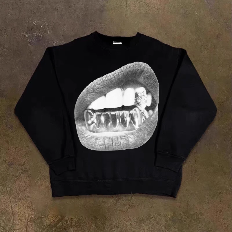 Американская осень-зима 202, новая мужская и женская толстовка с капюшоном и принтом в стиле панк, хип-хоп Y2k Harajuku
Американская осень-зима 202, новая мужская и женская толстовка с капюшоном и принтом в стиле панк, хип-хоп Y2k Harajuku