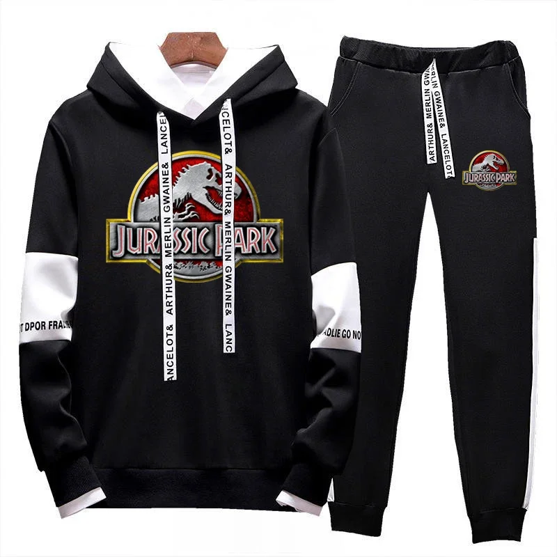 Jurassic Park Printed Mens Sweatshirt Sets Pullover+Trousers Tracksuit 2 Piece Pant Streetwear Hoodies Joggers Suit Clothing
Jurassic Park Printed Mens Sweatshirt Sets Pullover+Trousers Tracksuit 2 Piece Pant Streetwear Hoodies Joggers Suit Clothing