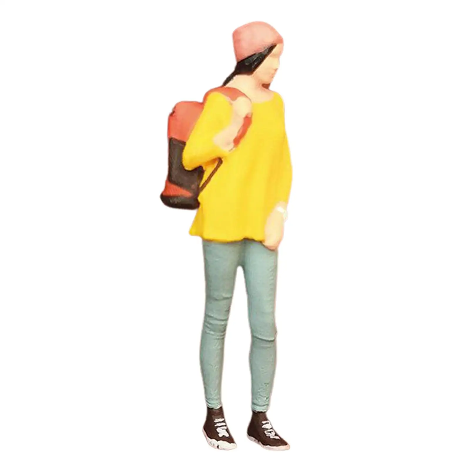 1/64 Scale Painted Resin People Tourist Backpacker Doll Miniature Scene Railway Landscape S Scale
1/64 Scale Painted Resin People Tourist Backpacker Doll Miniature Scene Railway Landscape S Scale