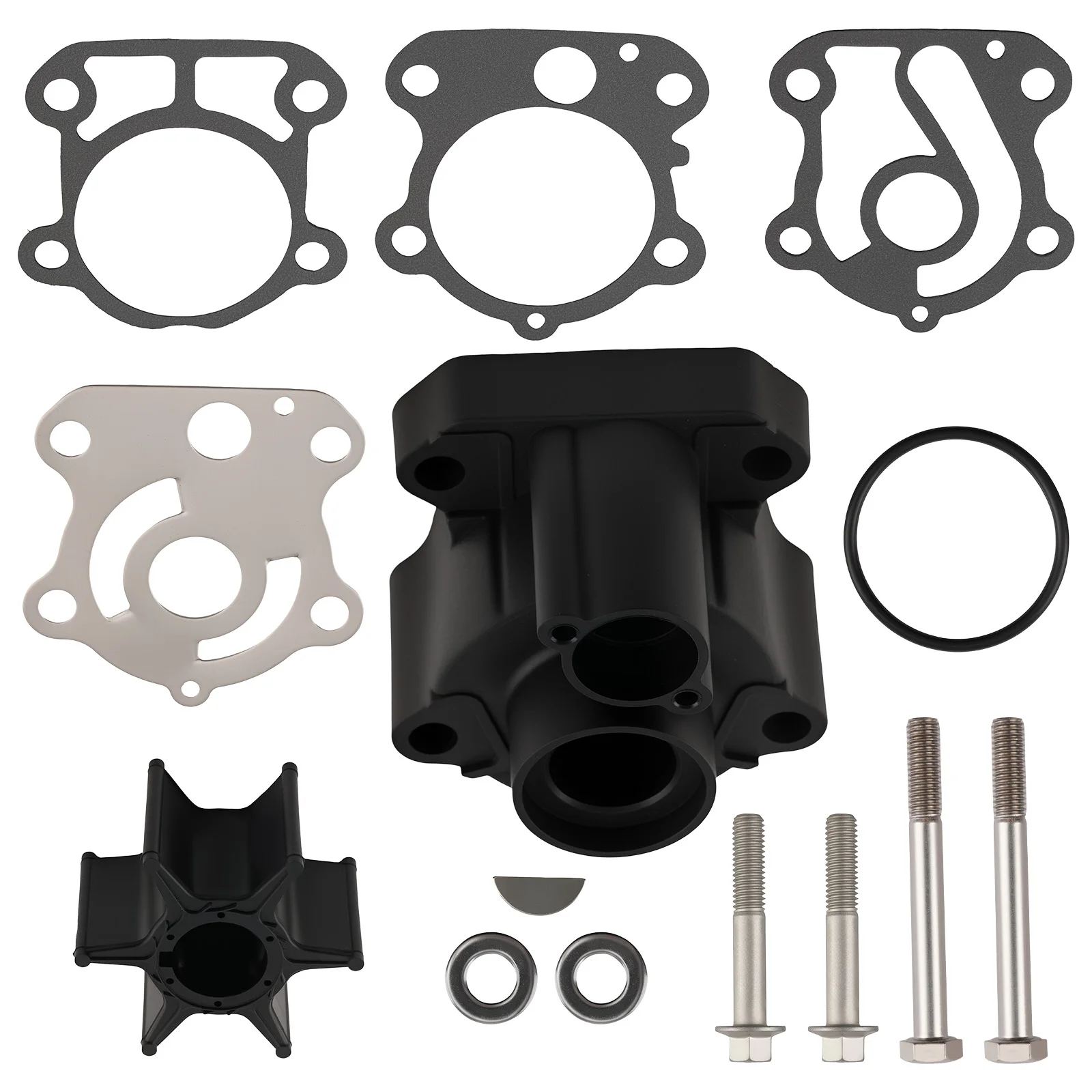 Комплект водяного насоса с крыльчаткой для Yamaha F75A F80 F90 F90A F100 67F-W0078-00 18-3409
Комплект водяного насоса с крыльчаткой для Yamaha F75A F80 F90 F90A F100 67F-W0078-00 18-3409