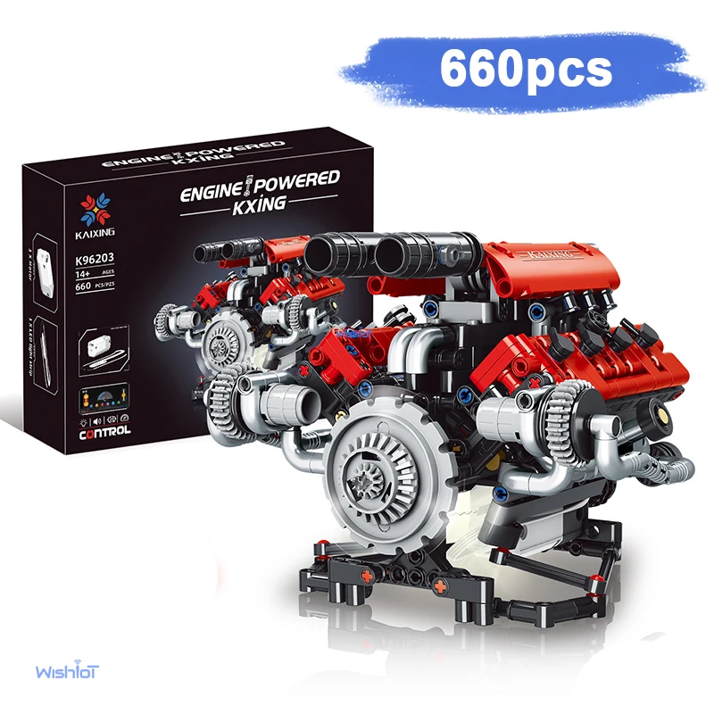 K96203 Модель двигателя V8, 660 шт., мини-набор для вставки микро частиц, набор строительных блоков, игрушки «сделай сам» для рождественских подарков
K96203 Модель двигателя V8, 660 шт., мини-набор для вставки микро частиц, набор строительных блоков, игрушки «сделай сам» для рождественских подарков