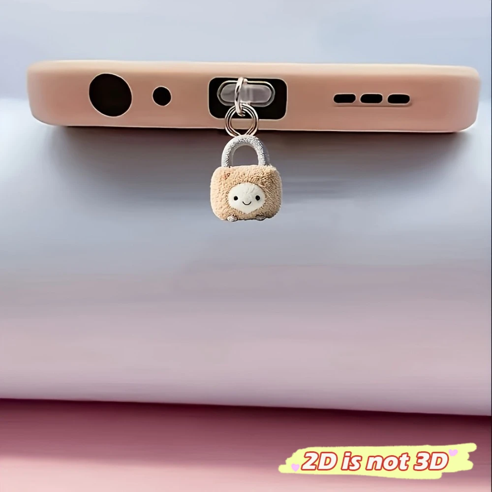 2D Flat Lock Dust Plug Cute Type-C Charging Interface For iPhone Dust Protection Cap Pendant Ladies Girl Gift Phone Accessories
2D Flat Lock Dust Plug Cute Type-C Charging Interface For iPhone Dust Protection Cap Pendant Ladies Girl Gift Phone Accessories