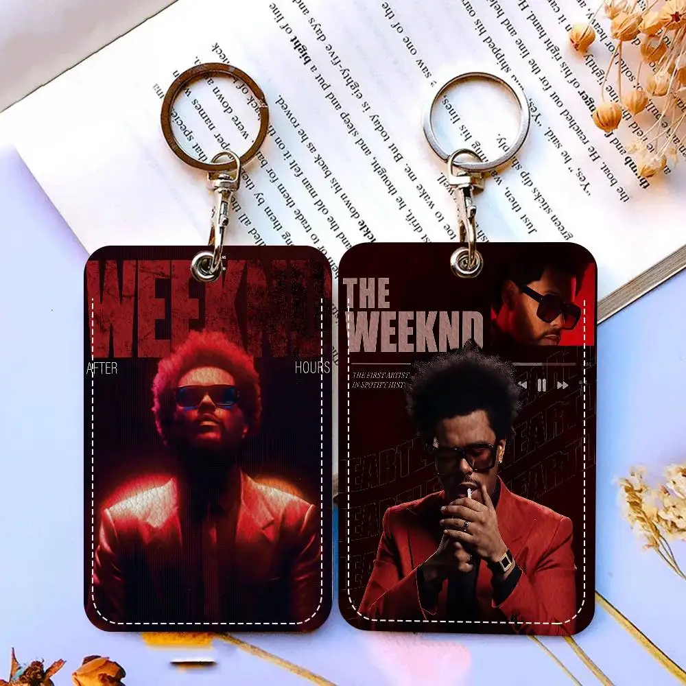 The Weeknd Music Rectangle ID Card Case Keychain Access Card Bag Key Tag Ring Leather Card Holder Key Ring Access
The Weeknd Music Rectangle ID Card Case Keychain Access Card Bag Key Tag Ring Leather Card Holder Key Ring Access