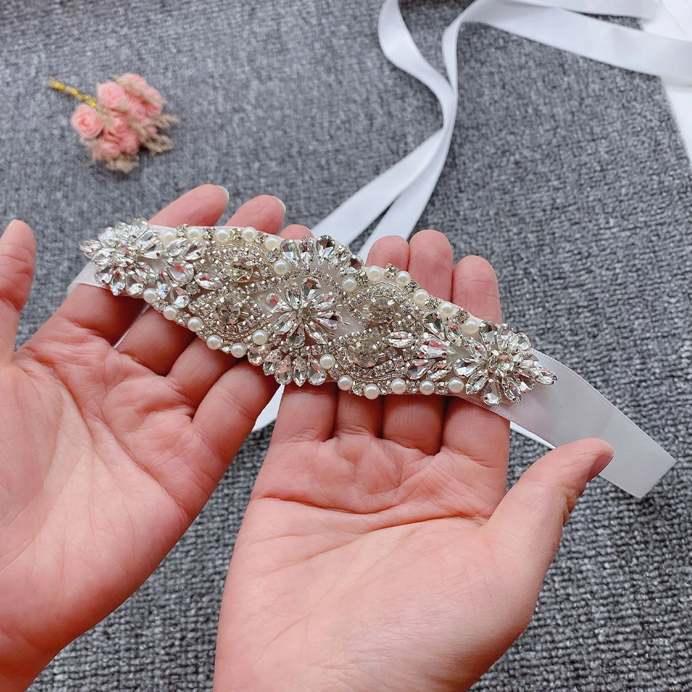 Rhinestone Wedding Belt Bridal Belts for Bride Dress Women Waist Decor Pearl naments Durable Party Accessories
Rhinestone Wedding Belt Bridal Belts for Bride Dress Women Waist Decor Pearl naments Durable Party Accessories