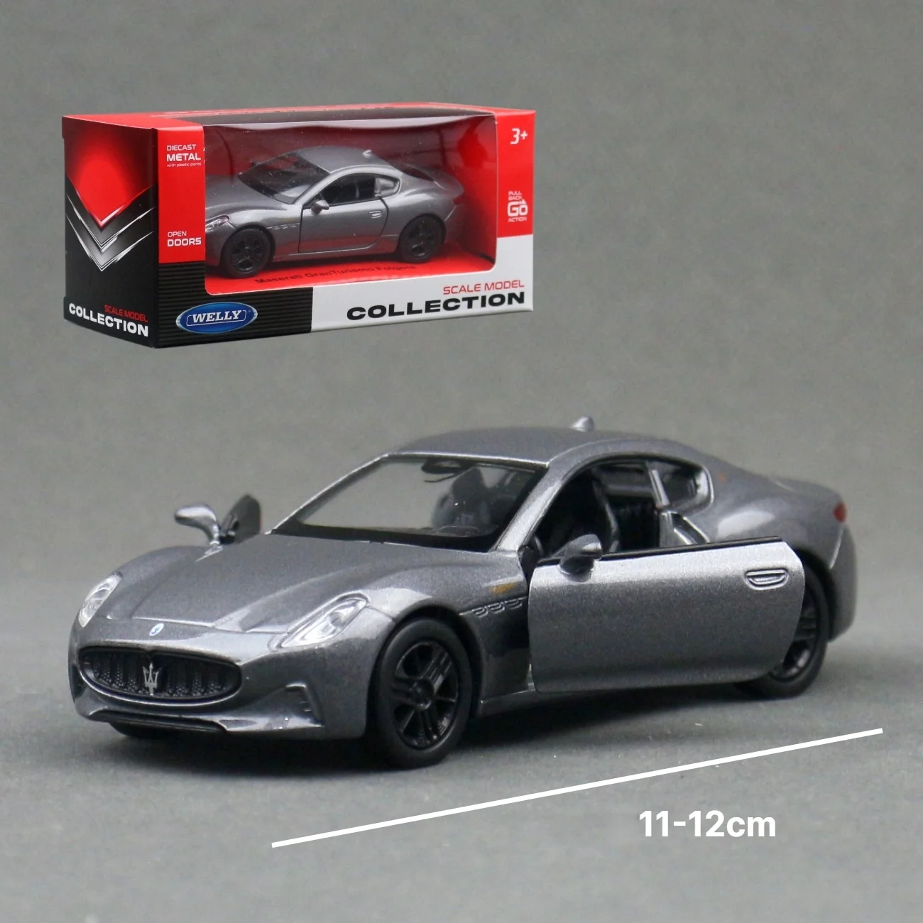 1/36 Maserati Granturismo Folgore Toy Car Model Welly Diecast Vehicle Pull Back Classical Collection Gift For Children Boys
1/36 Maserati Granturismo Folgore Toy Car Model Welly Diecast Vehicle Pull Back Classical Collection Gift For Children Boys
