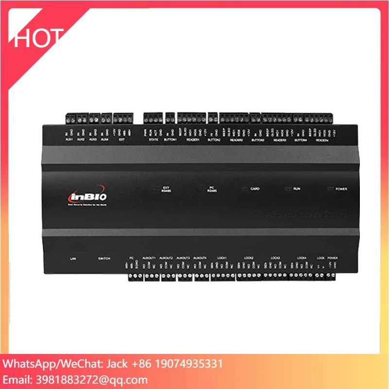 ZK Inbio460 Access Control Board TCP/IP USB Fingerprint Access Control System 4 Door Connectivity Biometric Security Product
ZK Inbio460 Access Control Board TCP/IP USB Fingerprint Access Control System 4 Door Connectivity Biometric Security Product