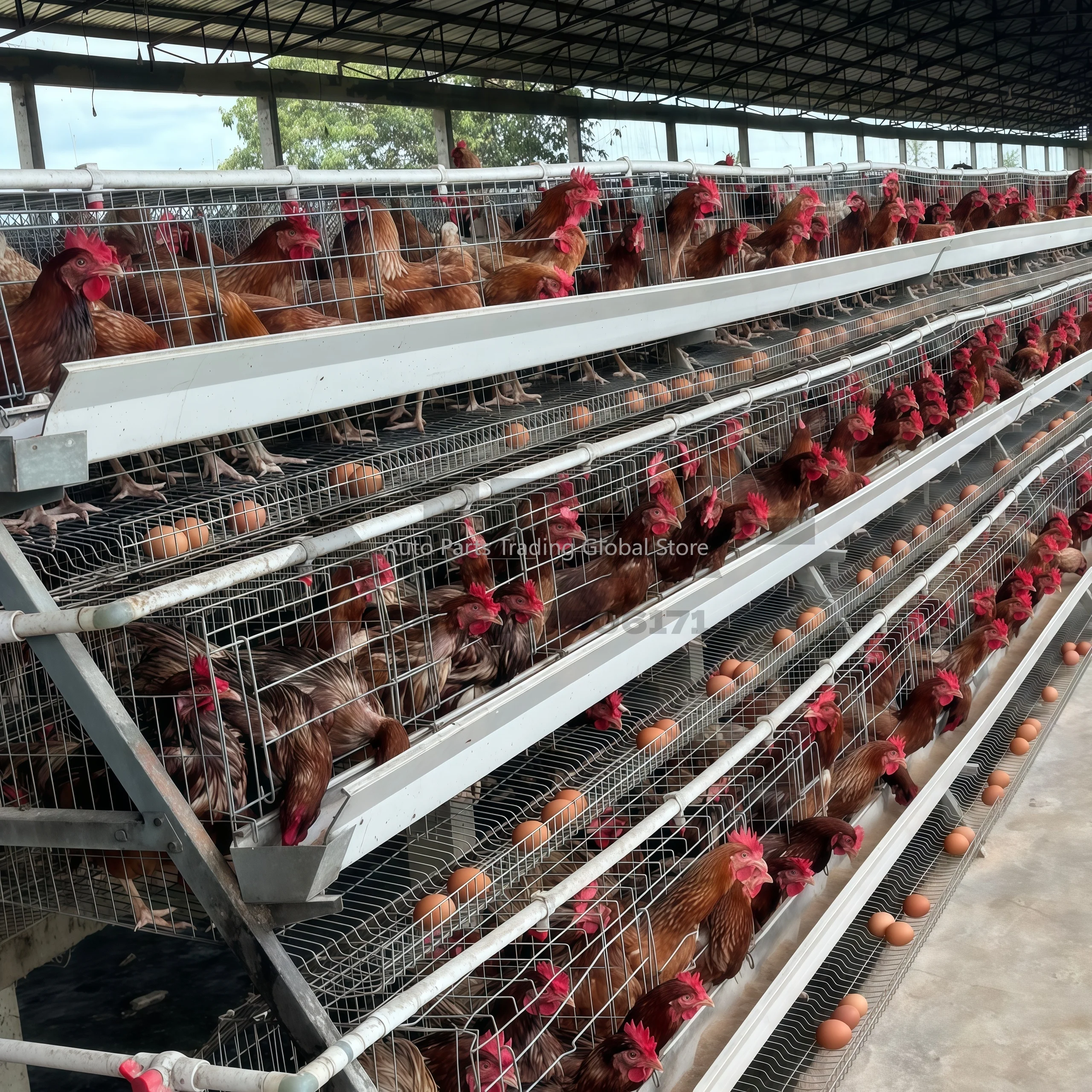 Best Sale New Steel Mesh Layer Cage Chicken Coop Shed 25-30 Big Farm Use
Best Sale New Steel Mesh Layer Cage Chicken Coop Shed 25-30 Big Farm Use