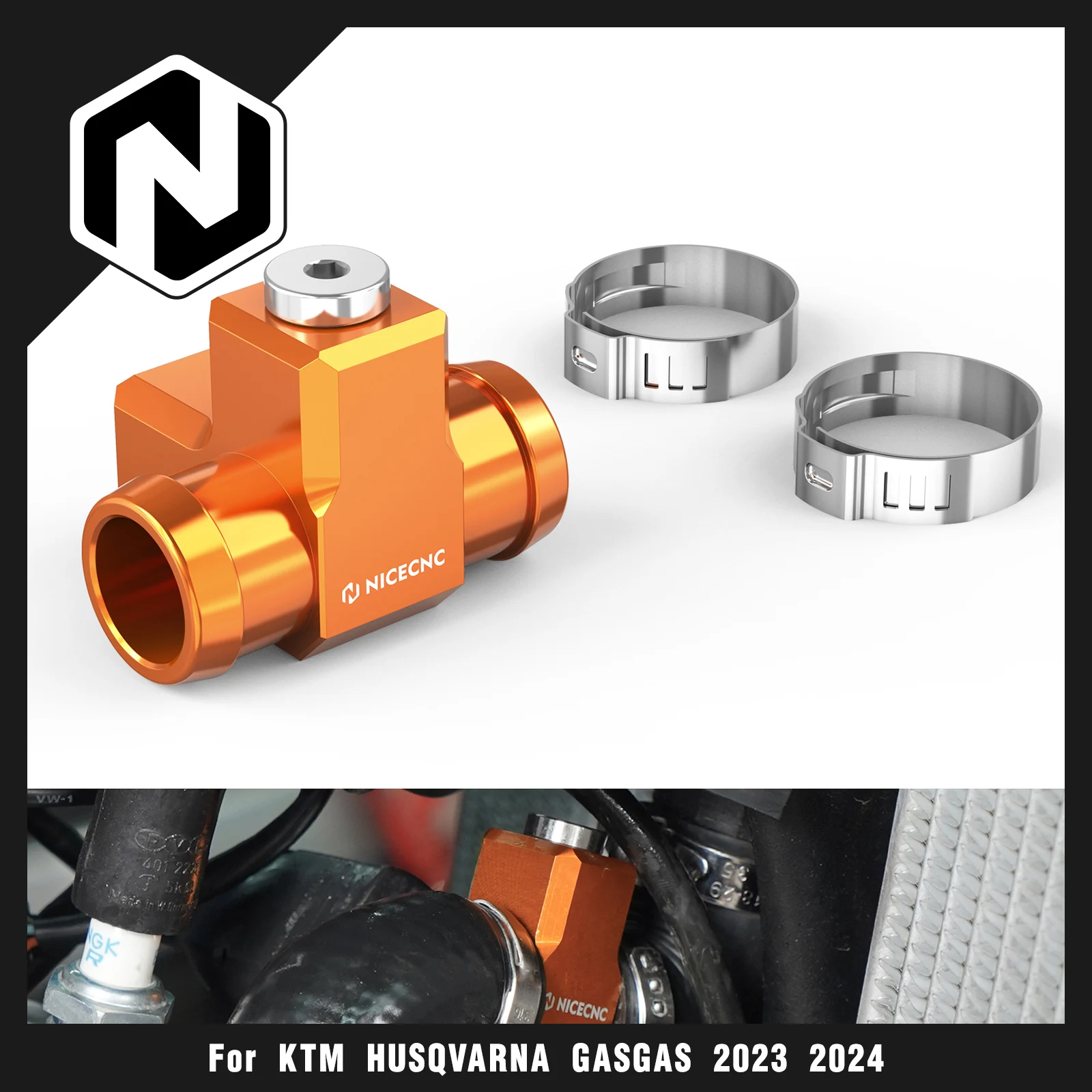 NICECNC 2024 For KTM EXC 300 EXC 250 XCW 300 Husqvarna TE 300 TE 250 TX 300 GasGas EC 300 Temperature Sensor Adapter Connector
NICECNC 2024 For KTM EXC 300 EXC 250 XCW 300 Husqvarna TE 300 TE 250 TX 300 GasGas EC 300 Temperature Sensor Adapter Connector
