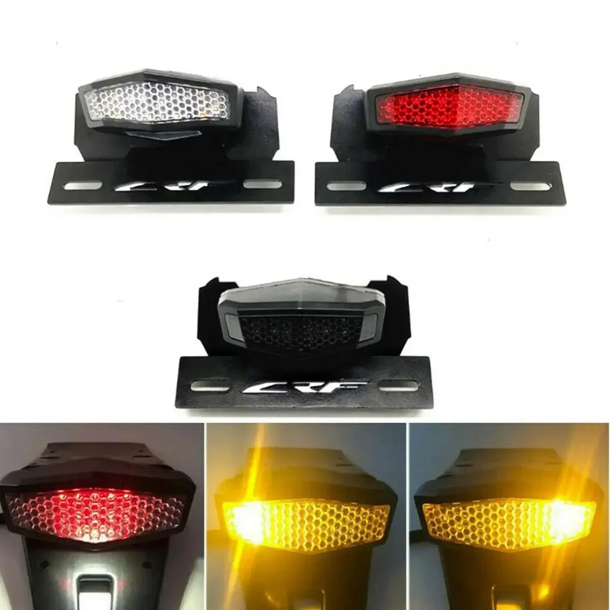 For HONDA CRF450L CRF 450F 2019 2020 LED Tail Brake Light License Plate Bracket Tail Tidy Fender Eliminator Registration Holder
For HONDA CRF450L CRF 450F 2019 2020 LED Tail Brake Light License Plate Bracket Tail Tidy Fender Eliminator Registration Holder