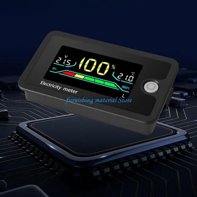 Y5GD Waterproof Car Battery Levels 8-100V Lithiums Battery Capacity Tester LED Display Voltmeter
Y5GD Waterproof Car Battery Levels 8-100V Lithiums Battery Capacity Tester LED Display Voltmeter