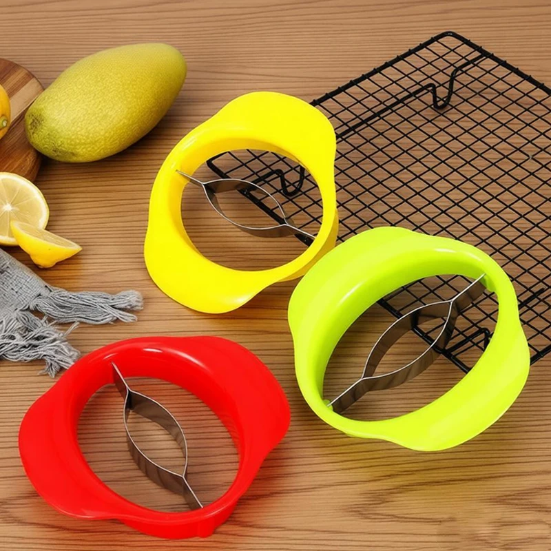 1Pc Kitchen Gadget Accessories Mango Splitters Fruit Vegetable Tools Mango Corers Shredder Slicer Cutter Color Option
1Pc Kitchen Gadget Accessories Mango Splitters Fruit Vegetable Tools Mango Corers Shredder Slicer Cutter Color Option