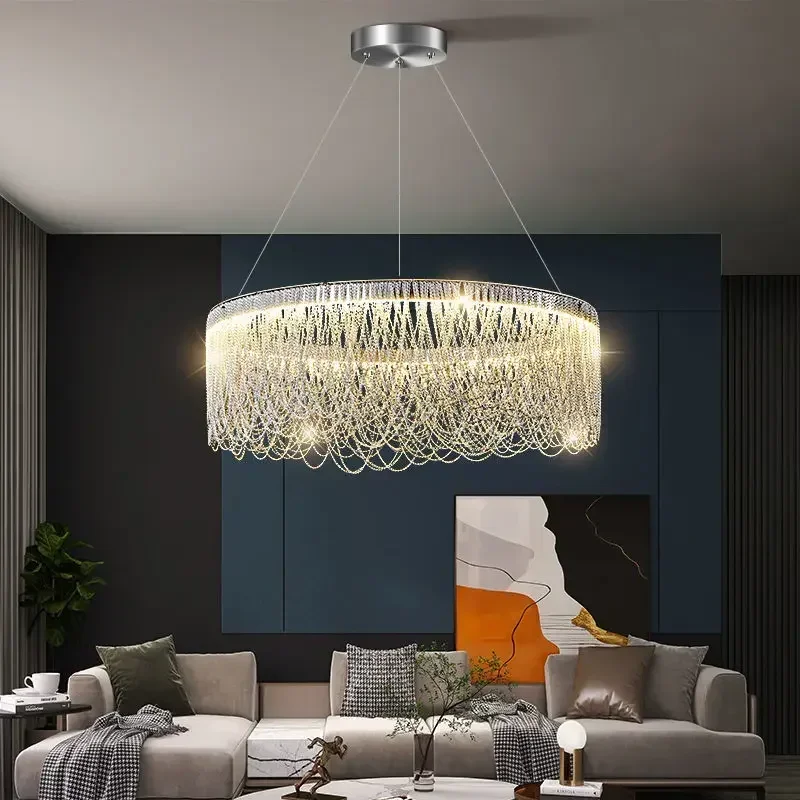 Contemporary Designer Pendant Lights Minimalist Luxury Personality Tassels LED Fixtures Bedroom Living Room Restaurant Art Decor
Contemporary Designer Pendant Lights Minimalist Luxury Personality Tassels LED Fixtures Bedroom Living Room Restaurant Art Decor