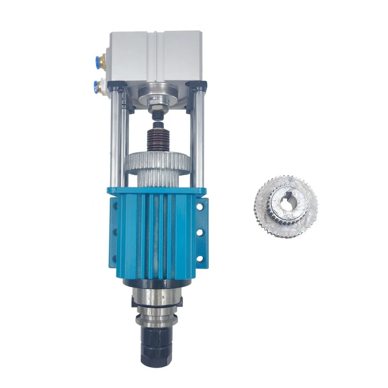 New BT30 unpowered spindle, equipped with a cylinder to support automatic tool change,is a very cost-effective roughing spindle.
New BT30 unpowered spindle, equipped with a cylinder to support automatic tool change,is a very cost-effective roughing spindle.