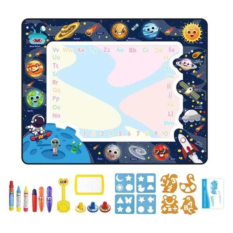 J2HD Kids Educational Aqua Magic-Doodle-Mat Drawing Canvas Learning Toy for Boys Girl
J2HD Kids Educational Aqua Magic-Doodle-Mat Drawing Canvas Learning Toy for Boys Girl