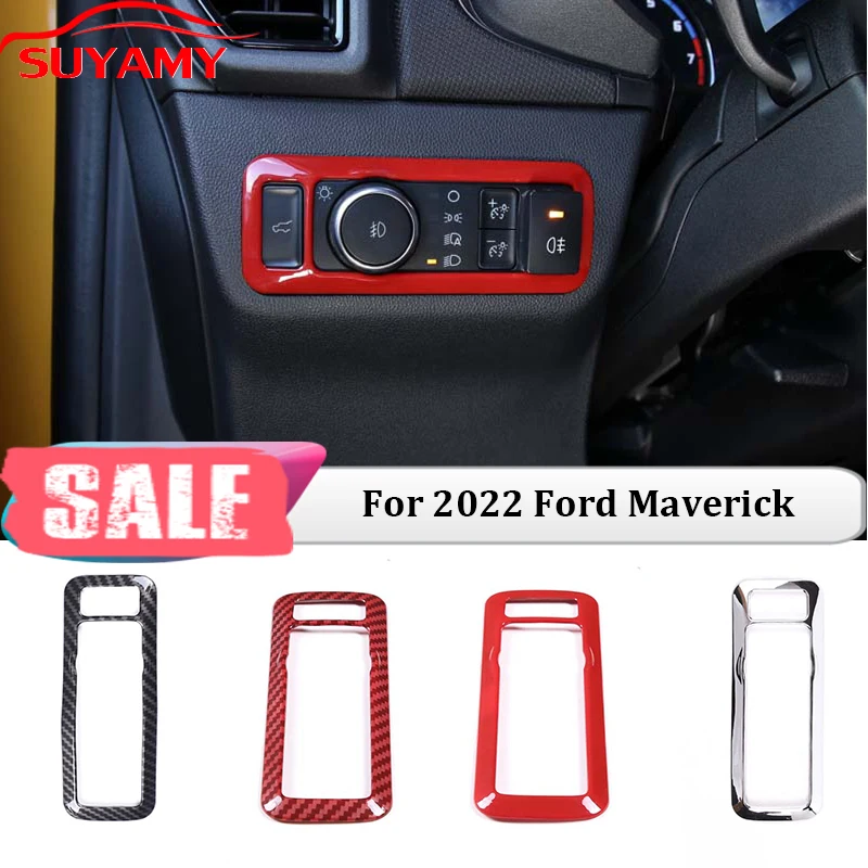 ABS Four Colors Styles Car Headlights Switch Panel Trim Frame Cover Fit For 2022 Ford Maverick Auto Interior Accessories
ABS Four Colors Styles Car Headlights Switch Panel Trim Frame Cover Fit For 2022 Ford Maverick Auto Interior Accessories