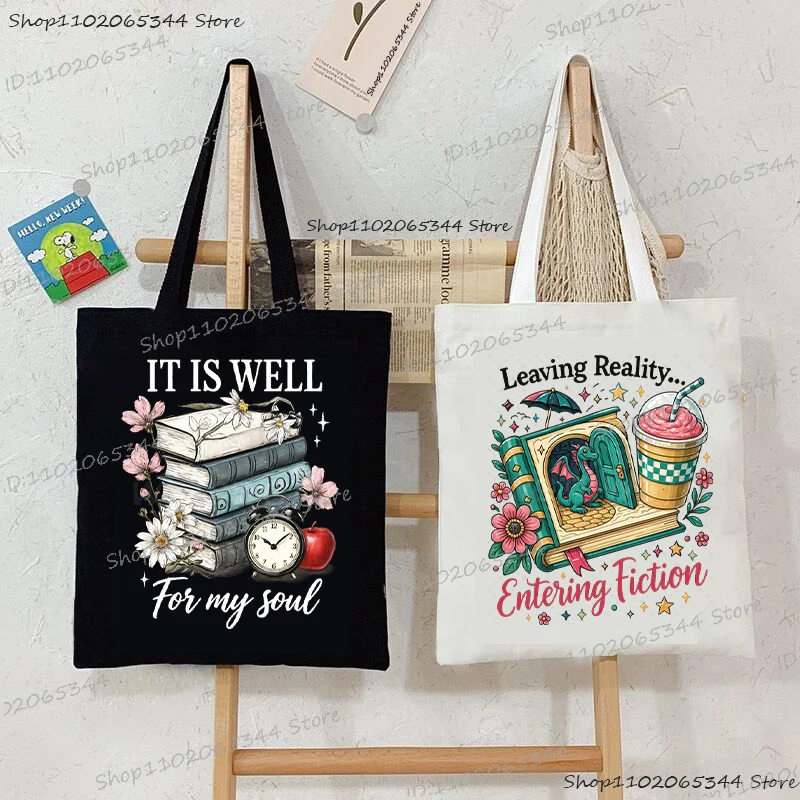 It Is Well for My Soul, винтажные женские сумки на плечо с принтом книг, популярные книги, подарки для влюбленных, сумки-тоут, складные сумки Bookishness
It Is Well for My Soul, винтажные женские сумки на плечо с принтом книг, популярные книги, подарки для влюбленных, сумки-тоут, складные сумки Bookishness