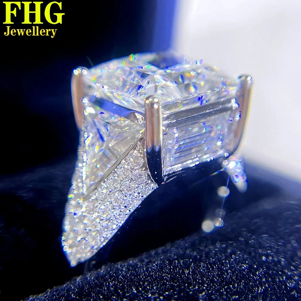 Princess shape 3 carat Au375 9K White Gold Ring DVVS1 Moissanite Diamond ring Women Wedding Party Engagement birthday
Princess shape 3 carat Au375 9K White Gold Ring DVVS1 Moissanite Diamond ring Women Wedding Party Engagement birthday