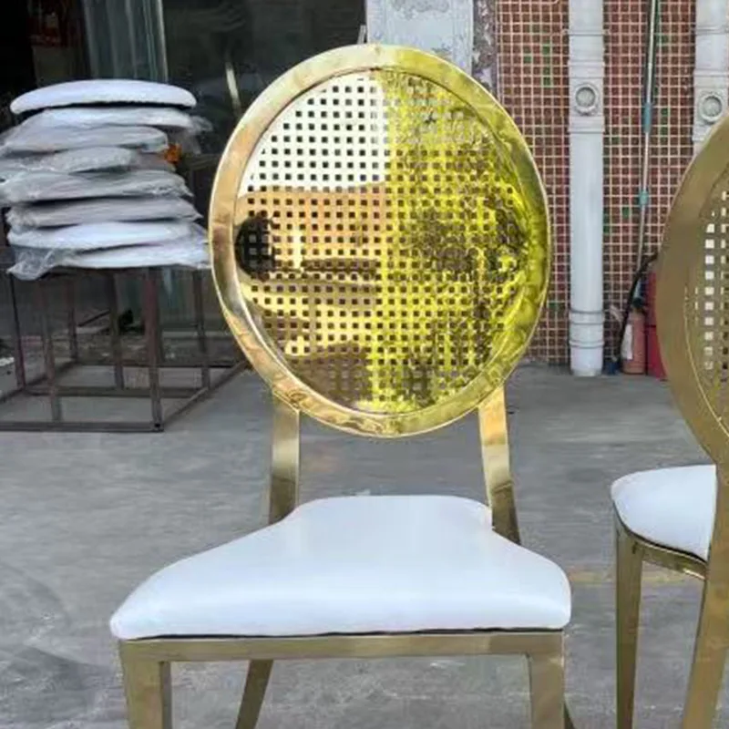 Stainless steel metal frame, hotel banquet hall, dining room chairs
Stainless steel metal frame, hotel banquet hall, dining room chairs