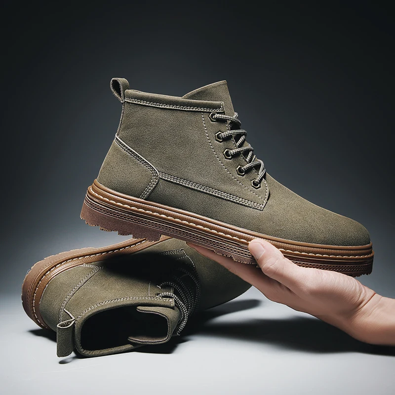 Мужские Водонепроницаемые кожаные ботинки Chukka, черные повседневные ботильоны оксфорды на шнуровке, Классическая обувь для мужчин на осень
Мужские Водонепроницаемые кожаные ботинки Chukka, черные повседневные ботильоны оксфорды на шнуровке, Классическая обувь для мужчин на осень