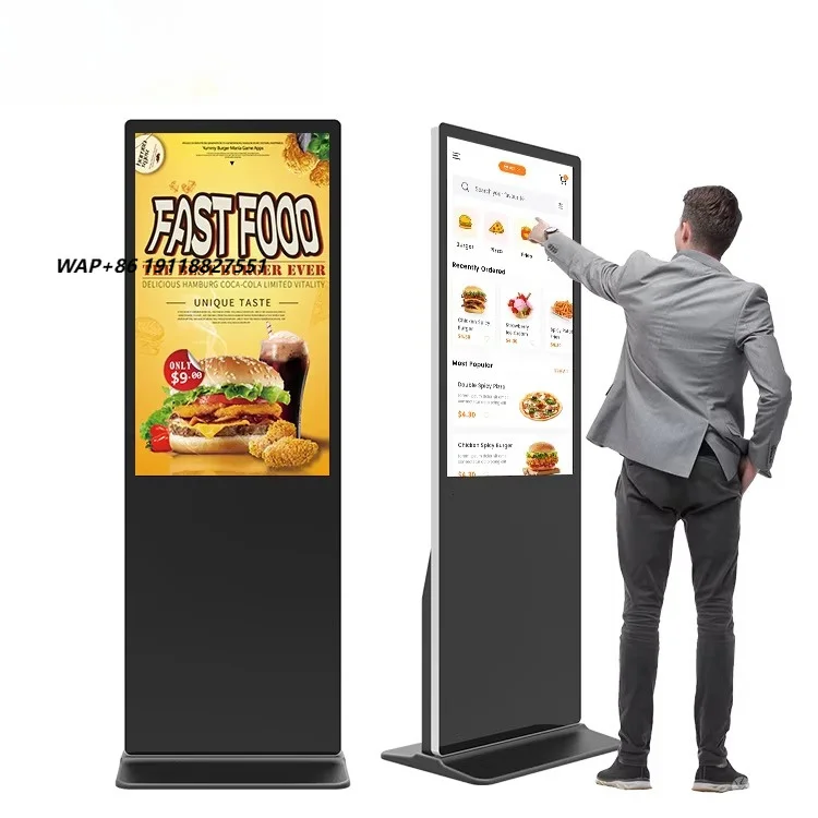 4k Advertising Media Player Board Interactive Totem Video 65 Inch Advertising Display With Remote Control
4k Advertising Media Player Board Interactive Totem Video 65 Inch Advertising Display With Remote Control