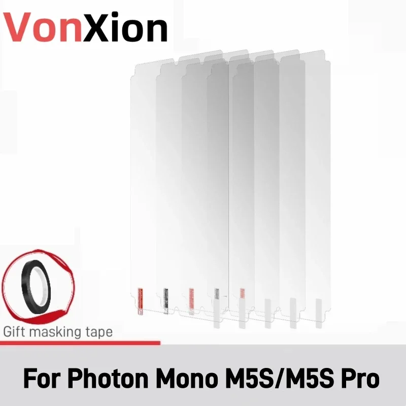 Vonxion 5 шт Защитная Пленка от Царапин для ANYCUBIC Photon M5s M5s Pro ЖК-экрана Смоляного 3D Принтера Аксессуары
Vonxion 5 шт Защитная Пленка от Царапин для ANYCUBIC Photon M5s M5s Pro ЖК-экрана Смоляного 3D Принтера Аксессуары