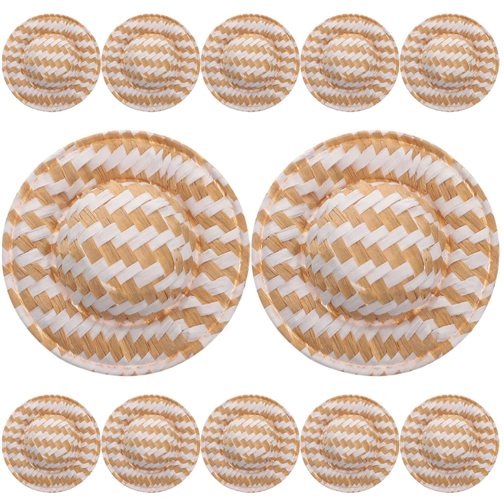 12 Pcs Mini Crafts House Decoration Toys 12pcs DIY Miniature Tiny Hats Weaving Ornament Woven
12 Pcs Mini Crafts House Decoration Toys 12pcs DIY Miniature Tiny Hats Weaving Ornament Woven