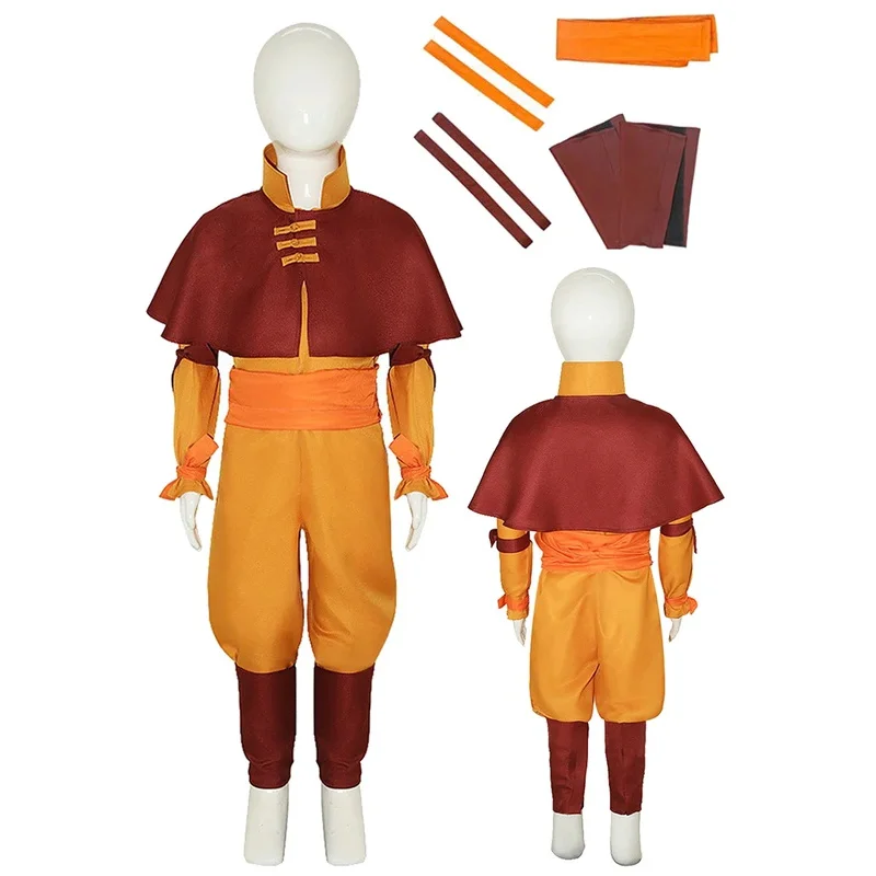 Fantasy Aang Cosplay Boys Fantasia Cartoon Last Cosplay Airbender Disguise Costume Fantasy Halloween Carnival Party Cloth
Fantasy Aang Cosplay Boys Fantasia Cartoon Last Cosplay Airbender Disguise Costume Fantasy Halloween Carnival Party Cloth