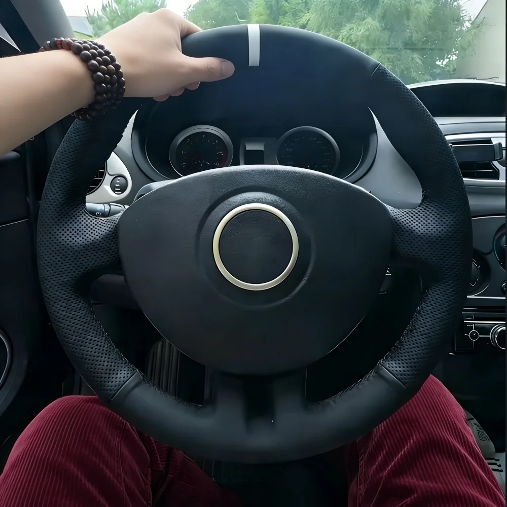 Car Accessories Hand Stitched Genuine Leather 2005-2013 Clio 3 RS 2005-2013 Steering Wheel Cover For Renault Clio 3
Car Accessories Hand Stitched Genuine Leather 2005-2013 Clio 3 RS 2005-2013 Steering Wheel Cover For Renault Clio 3