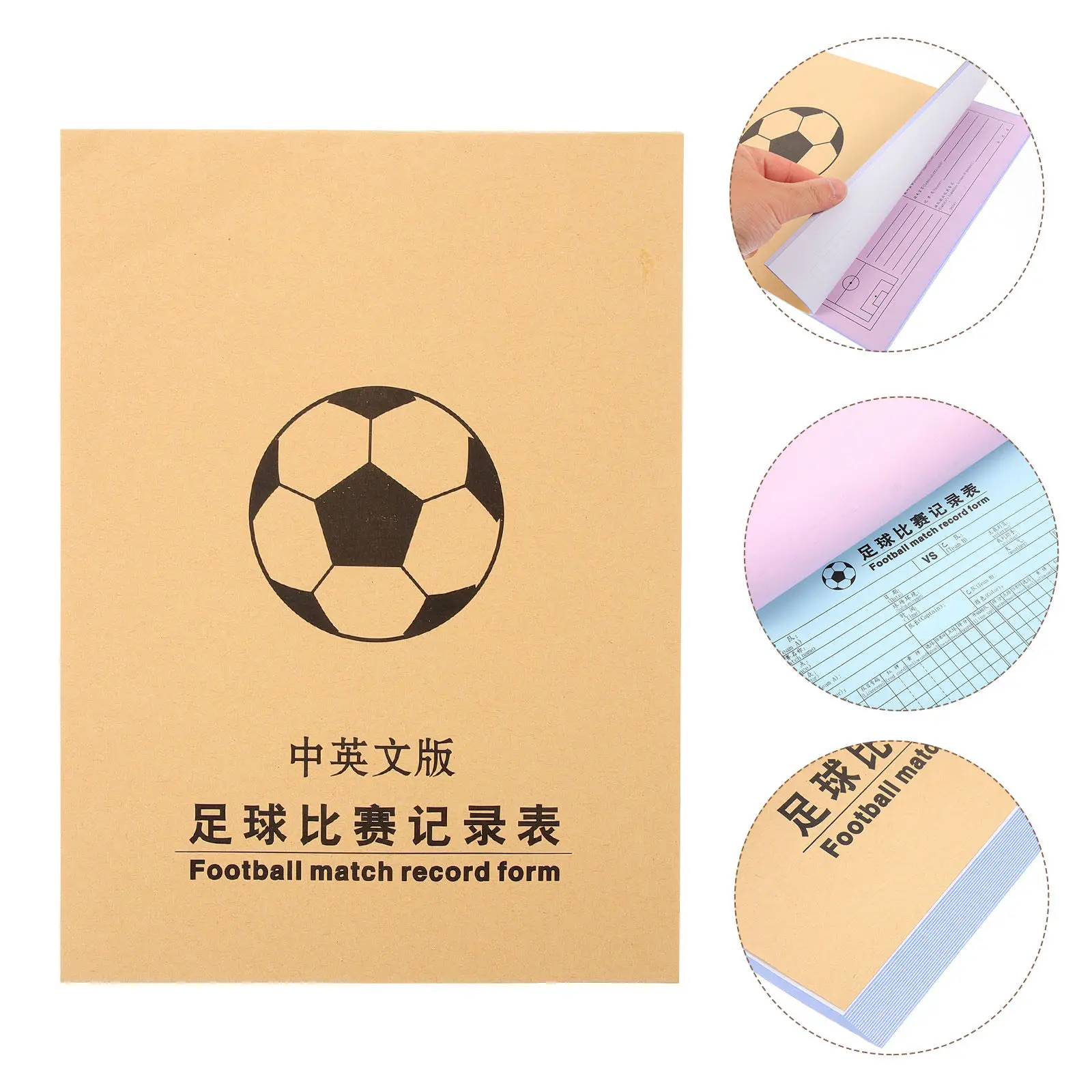 Стильный и простой портативный блокнот для записи результатов из искусственной кожи, легкий, для футбола, баскетбола и других видов спорта.
Стильный и простой портативный блокнот для записи результатов из искусственной кожи, легкий, для футбола, баскетбола и других видов спорта.