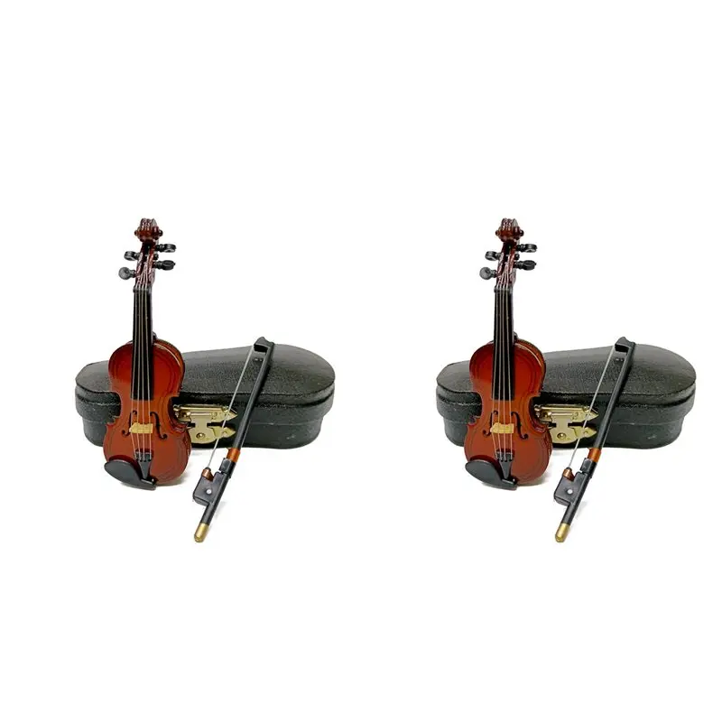 【SPECIAL】2Pcs 8Cm Mini Musical Instruments, Violin Model Ornaments, Home Accessories, Birthday Craft Gifts
【SPECIAL】2Pcs 8Cm Mini Musical Instruments, Violin Model Ornaments, Home Accessories, Birthday Craft Gifts