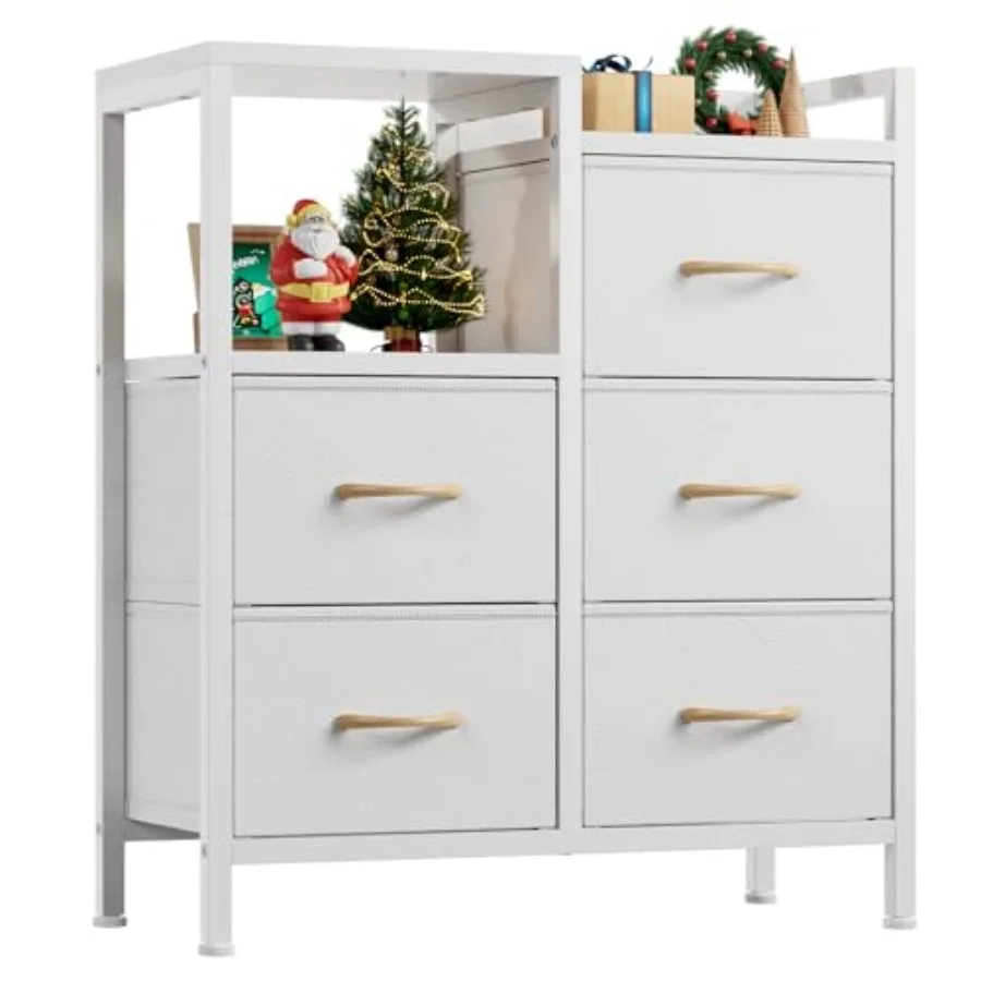 5 Drawer Dressers for Bedroom 2 Tier Shelf Storage Small Fabric Dresser for Closet Sturdy Metal Frame Modern Style Storage Cabi
5 Drawer Dressers for Bedroom 2 Tier Shelf Storage Small Fabric Dresser for Closet Sturdy Metal Frame Modern Style Storage Cabi