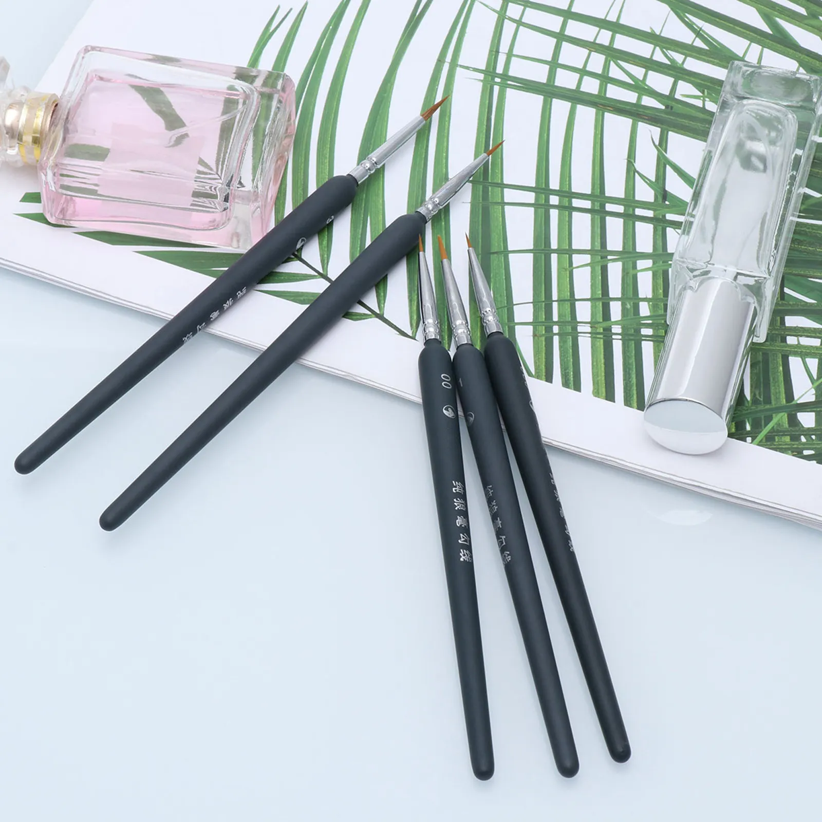 5Pcs High Precision Wolf Hair Detail Brush Set Ideal for Fine Art Painting Mini Designs Numbering Work 000 00 0 1 3
5Pcs High Precision Wolf Hair Detail Brush Set Ideal for Fine Art Painting Mini Designs Numbering Work 000 00 0 1 3