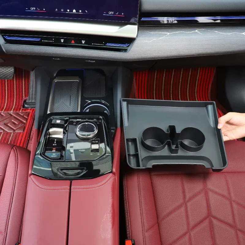For BMW 5 Series G60 2024-2025 ABS Black Car Storage Box in Front of Central Gearbox Water Cup Holder Interior Car Accessories
For BMW 5 Series G60 2024-2025 ABS Black Car Storage Box in Front of Central Gearbox Water Cup Holder Interior Car Accessories