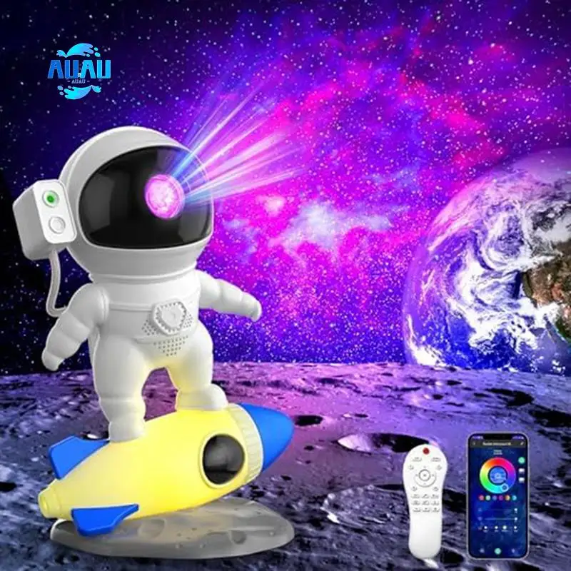 Проектор Galaxy AUAU-Astronaut, проектор Galaxy Night Light, проектор Space Buddy для детей с пультом дистанционного управления и управлением через приложение
Проектор Galaxy AUAU-Astronaut, проектор Galaxy Night Light, проектор Space Buddy для детей с пультом дистанционного управления и управлением через приложение