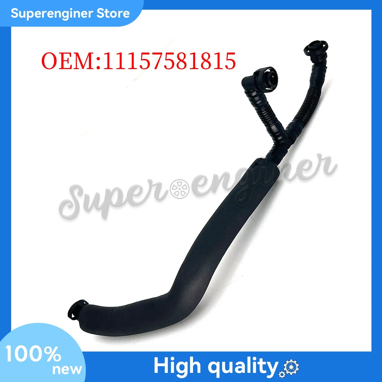 11157581815 PCV Crankcase Vent Hose 11157581815 for BMW F10 F11 523i530i X3 F25 xDrive28i
11157581815 PCV Crankcase Vent Hose 11157581815 for BMW F10 F11 523i530i X3 F25 xDrive28i