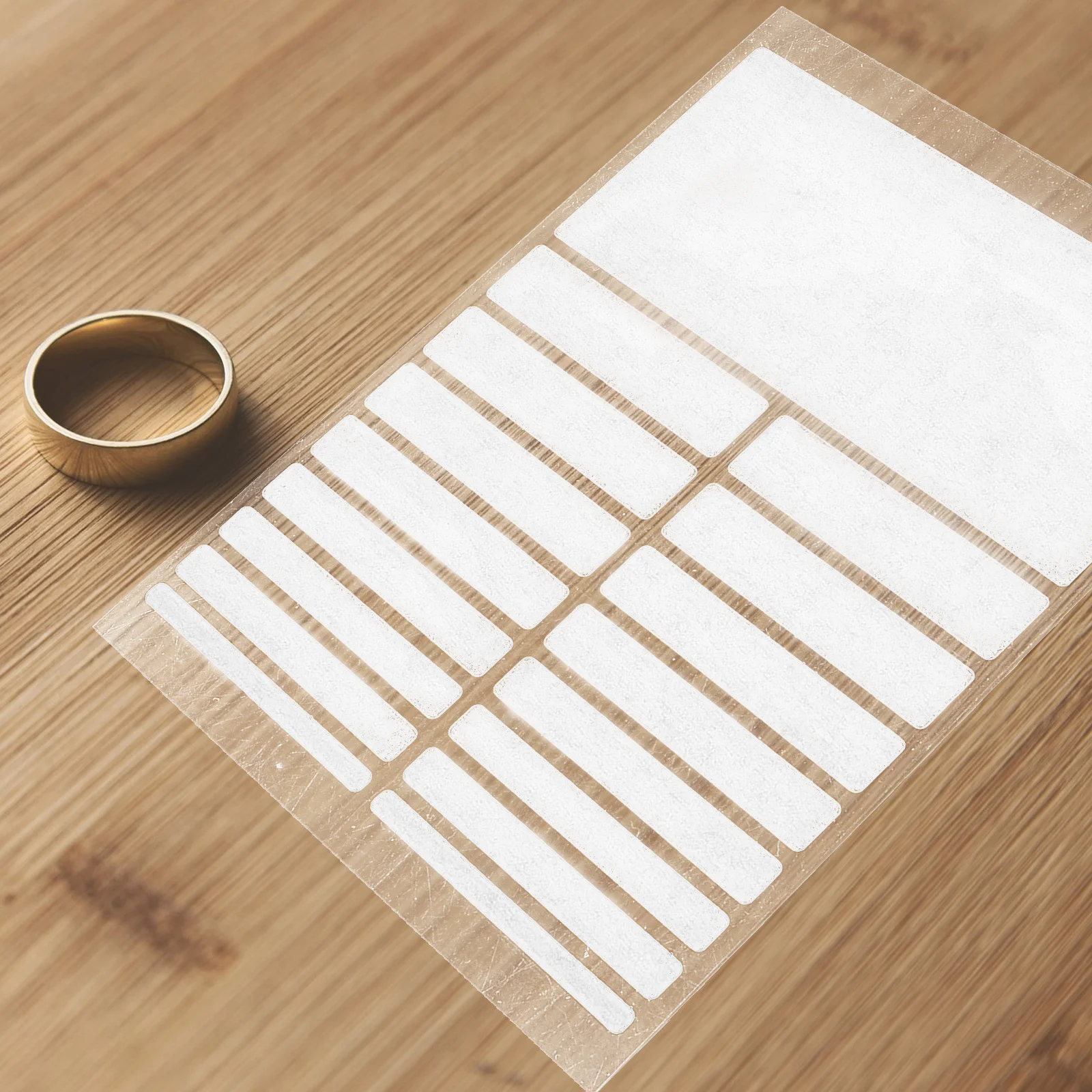 10 Sheets Silicone Ring Size Adjuster Invisible Ring Sizer Resizer Spacer Guard for Loose Bands Anti-Slip Silicone Reducer
10 Sheets Silicone Ring Size Adjuster Invisible Ring Sizer Resizer Spacer Guard for Loose Bands Anti-Slip Silicone Reducer